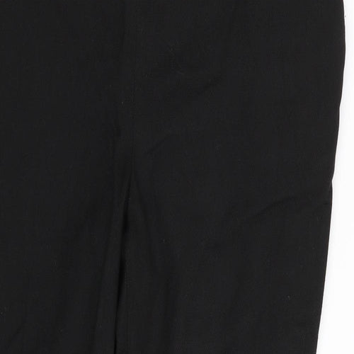NEXT Womens Black   Trousers  Size 12 L27 in