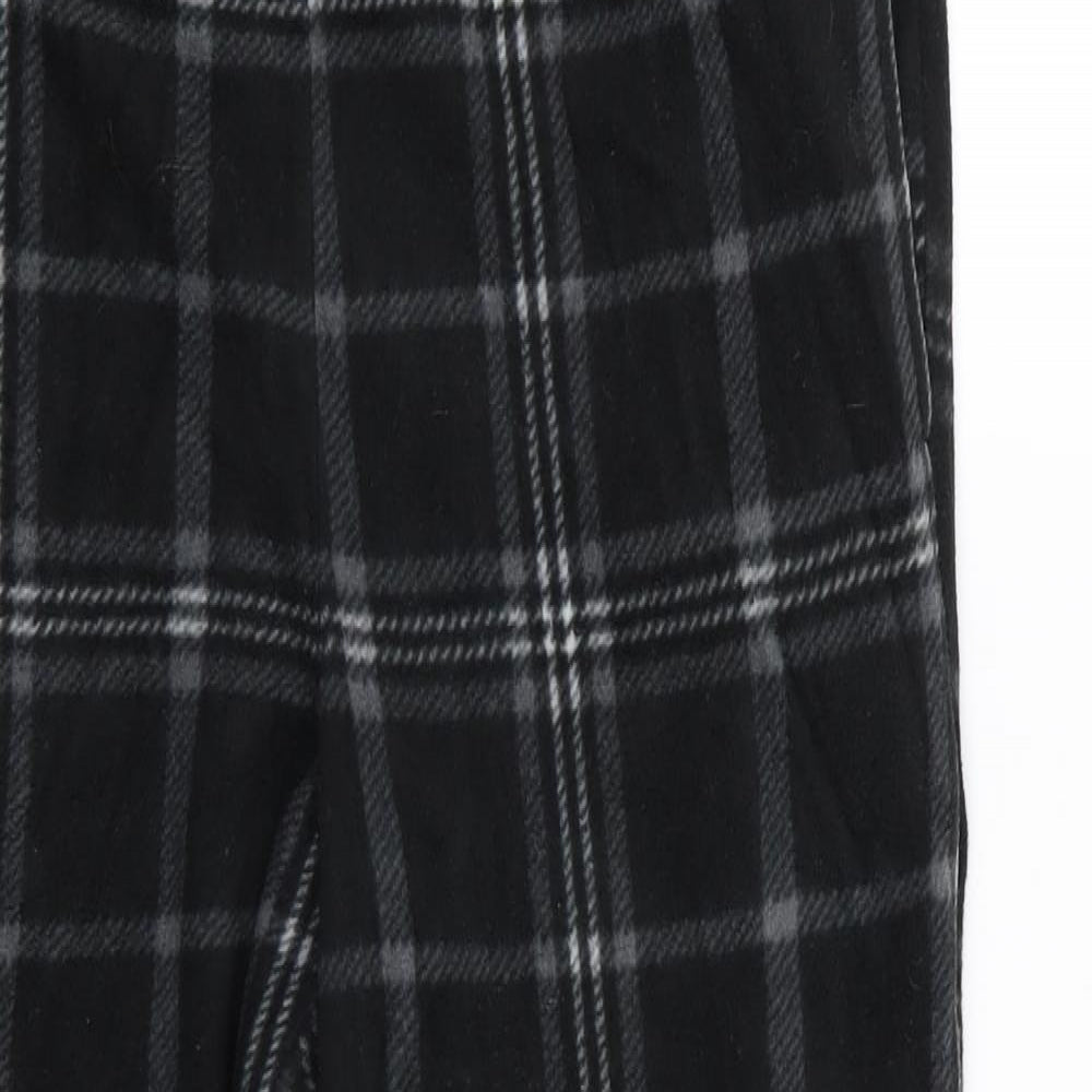 Primark Mens Black Check   Pyjama Pants Size M