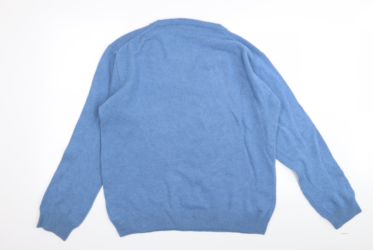 Woolmark Mens Blue   Pullover Jumper Size XL