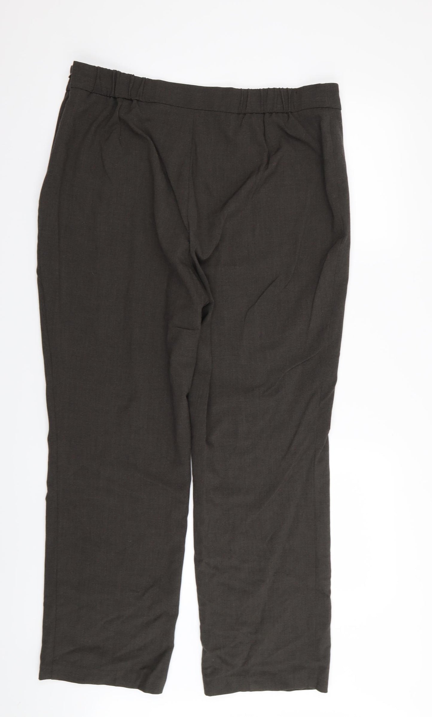 M&S Womens Green   Trousers  Size 16 L29 in