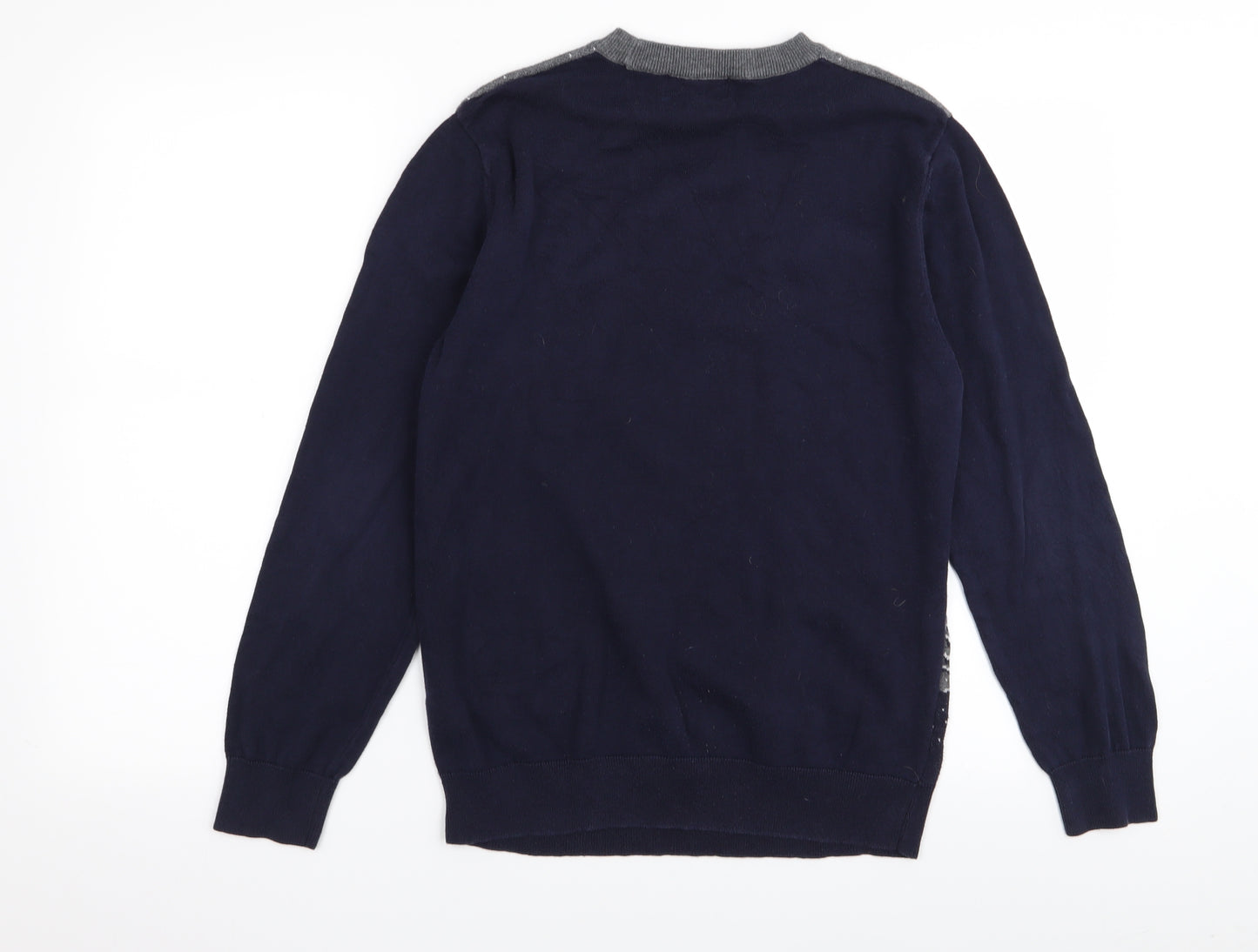 TU Mens Multicoloured   Pullover Jumper Size S  - Christmas  Jumper