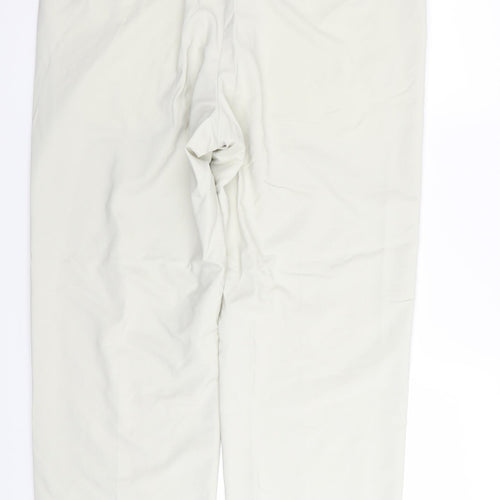M&S Mens Ivory   Trousers  Size 36 in L31 in