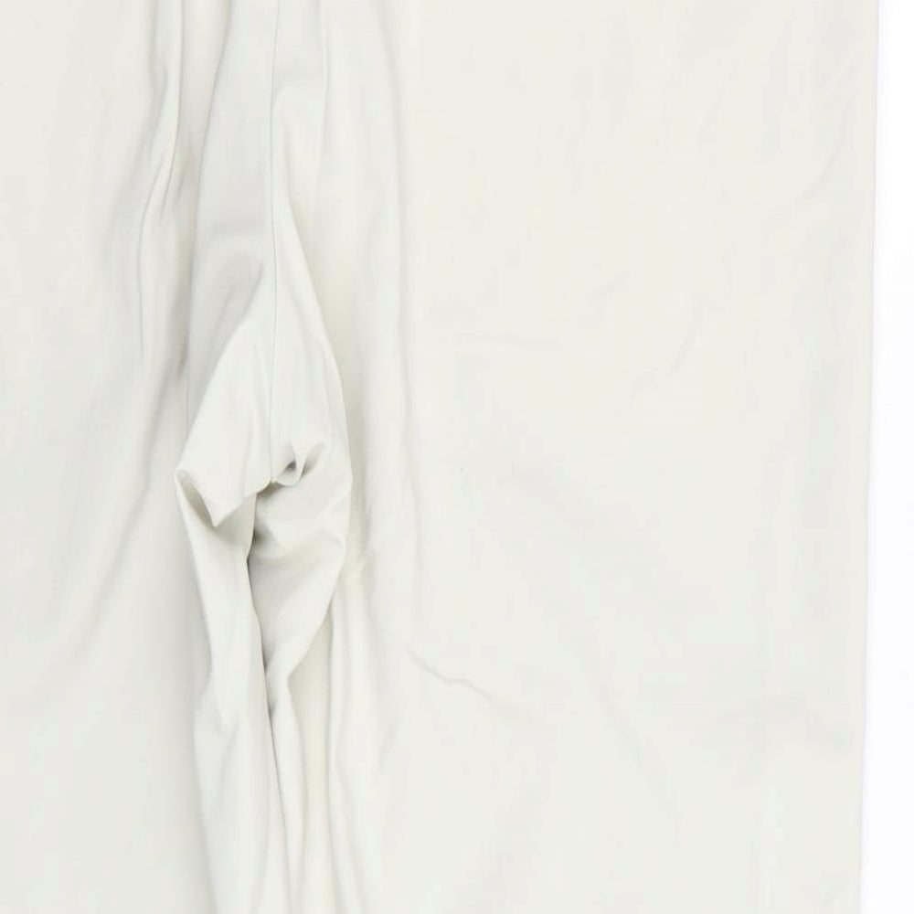 M&S Mens Ivory   Trousers  Size 36 in L31 in