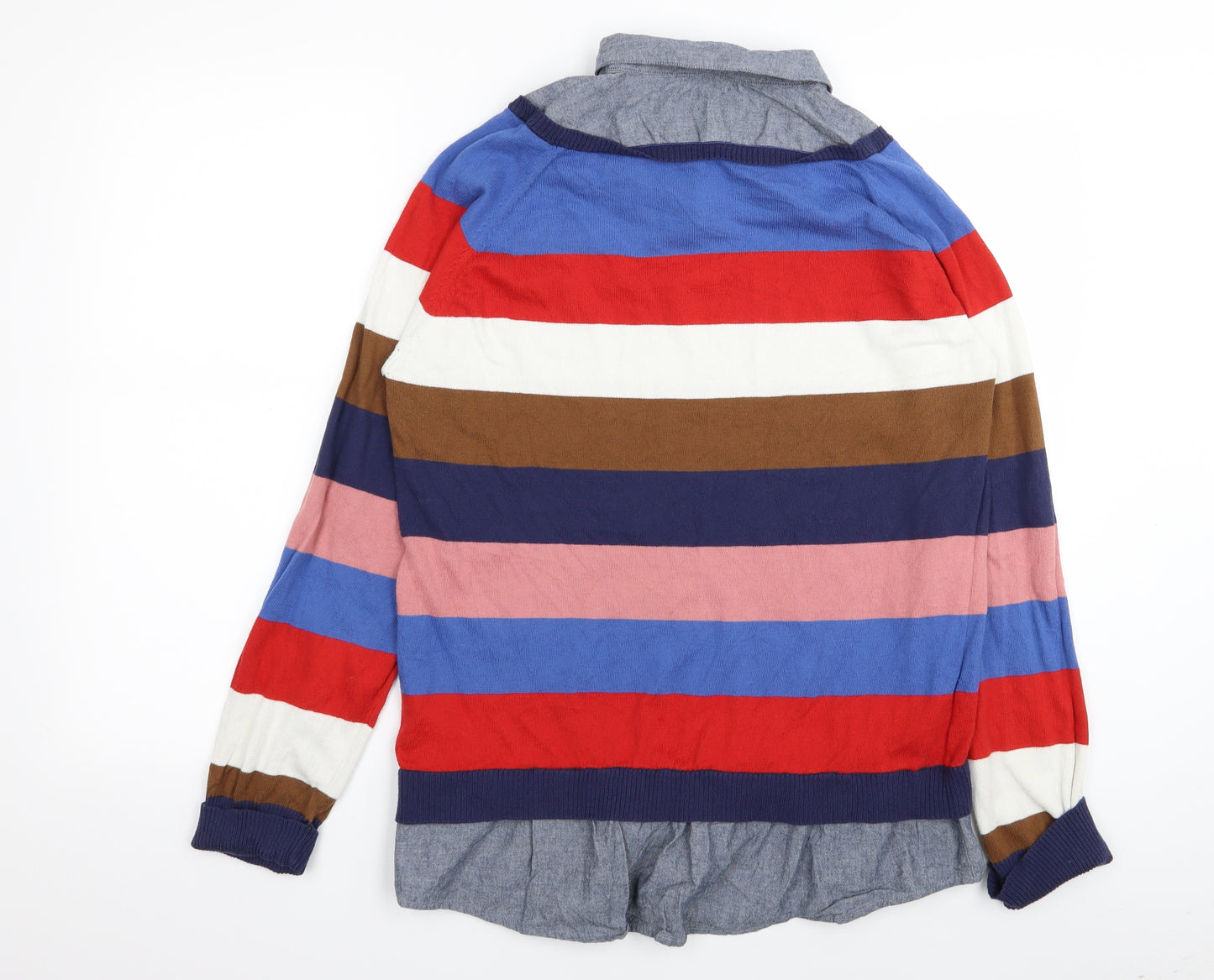 NEXT Womens Multicoloured Striped  Pullover Jumper Size 18  - top/jumper