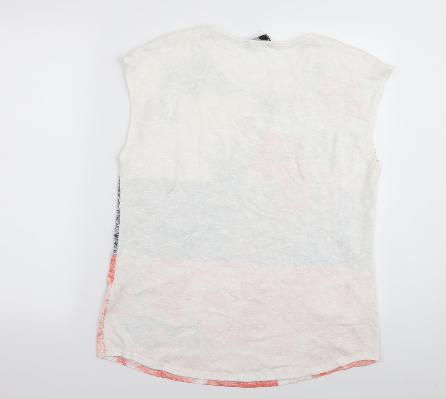 bonmarche Womens Multicoloured Floral  Basic Tank Size 12