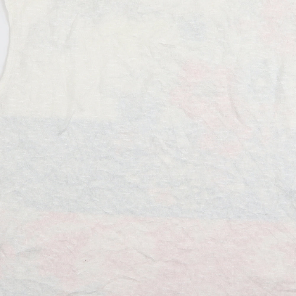 bonmarche Womens Multicoloured Floral  Basic Tank Size 12