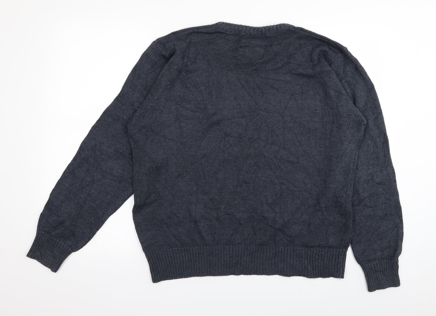 Lee Cooper Mens Blue   Pullover Jumper Size XL