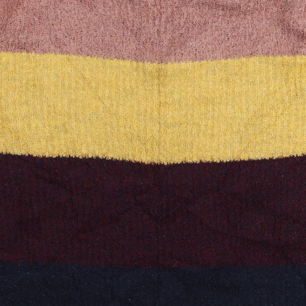 New Look Womens Multicoloured Striped  Pullover Jumper Size S
