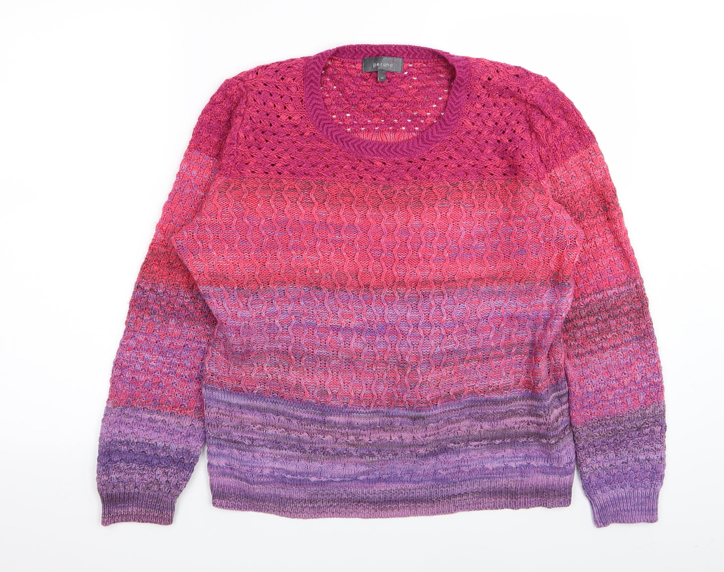 Per Una Womens Multicoloured   Pullover Jumper Size 14