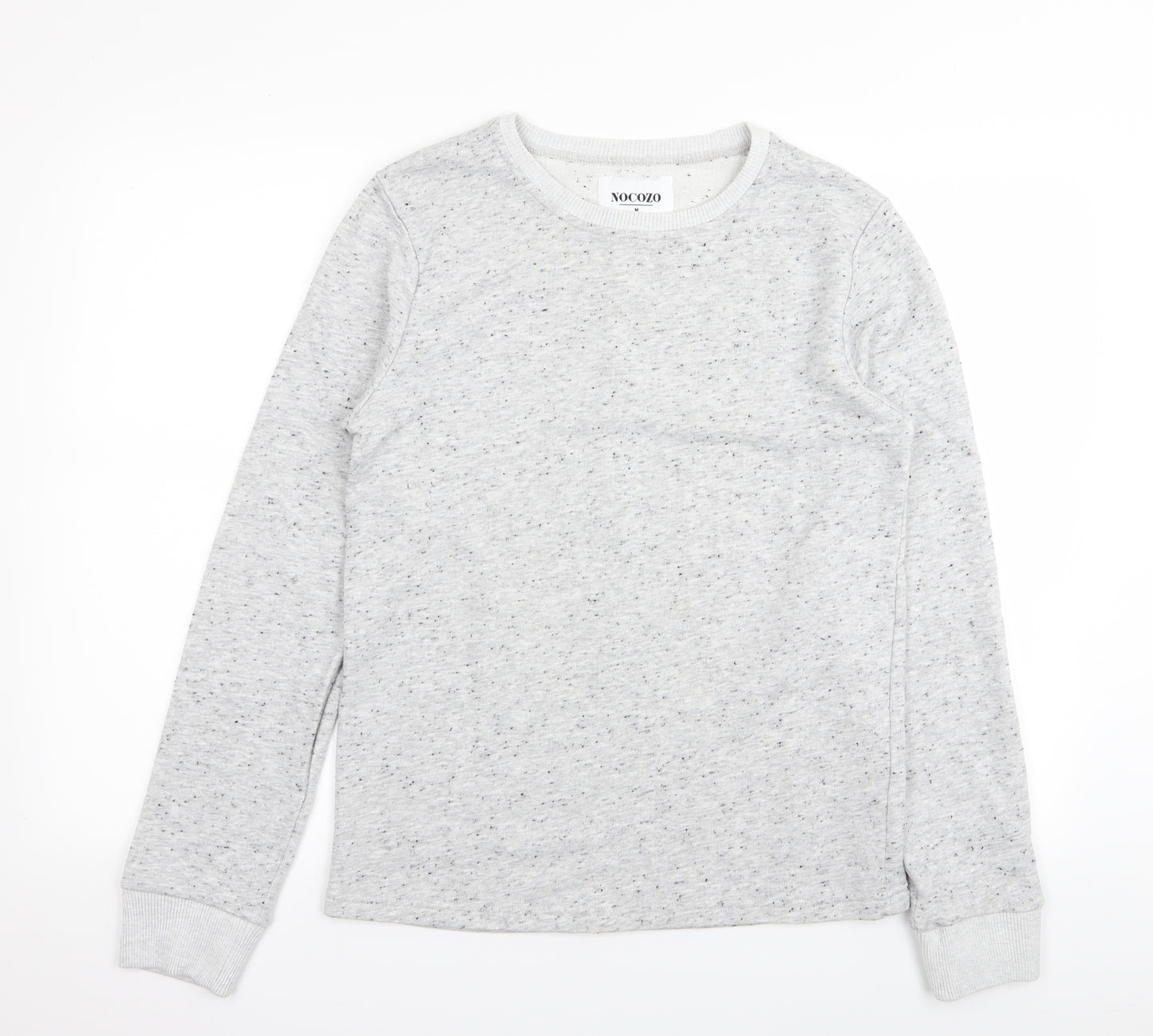 nocozo Mens Grey Polka Dot  Pullover Jumper Size M