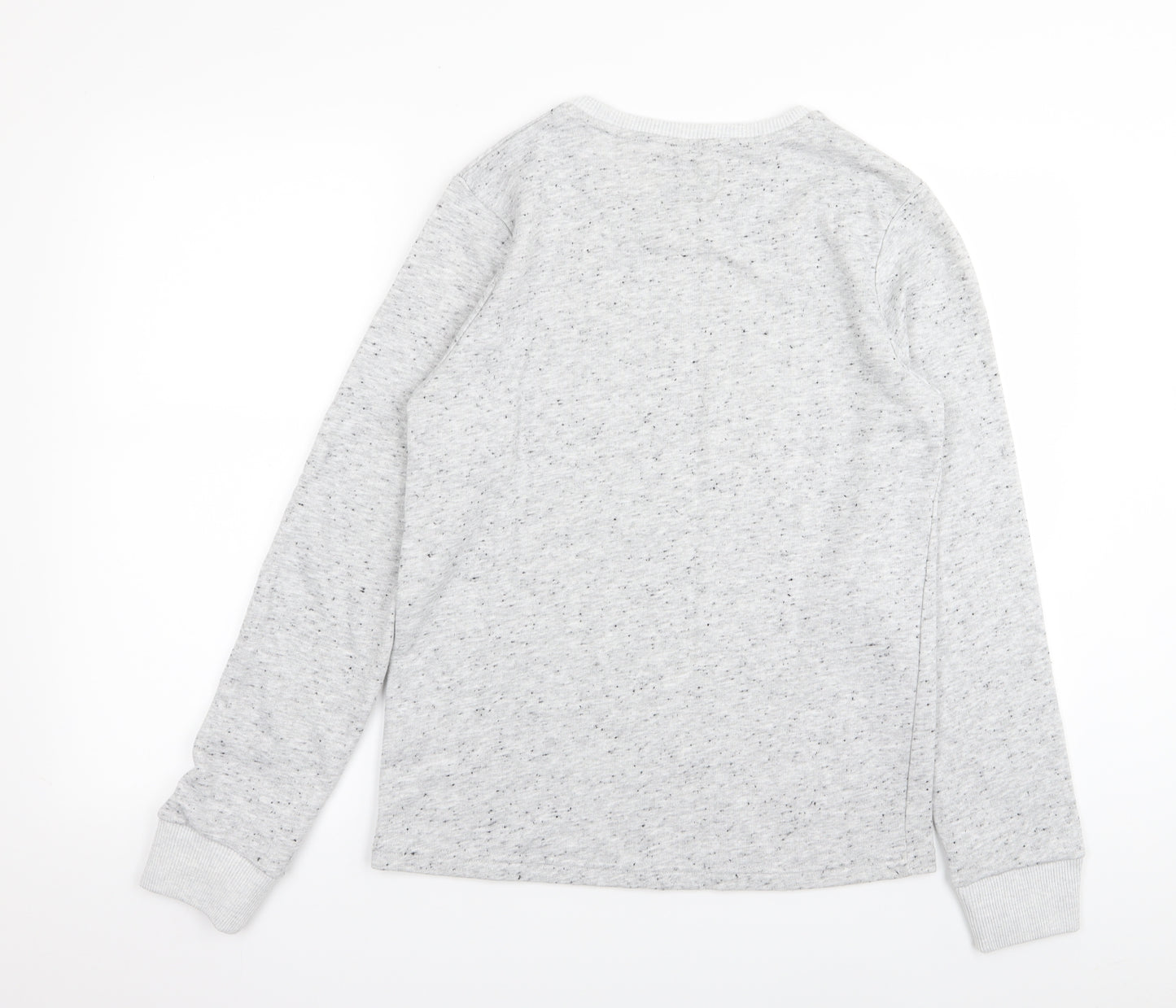 nocozo Mens Grey Polka Dot  Pullover Jumper Size M