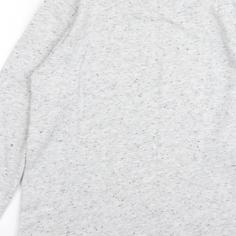 nocozo Mens Grey Polka Dot  Pullover Jumper Size M