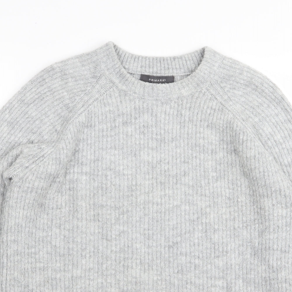 Primark Womens Grey   Pullover Jumper Size 12
