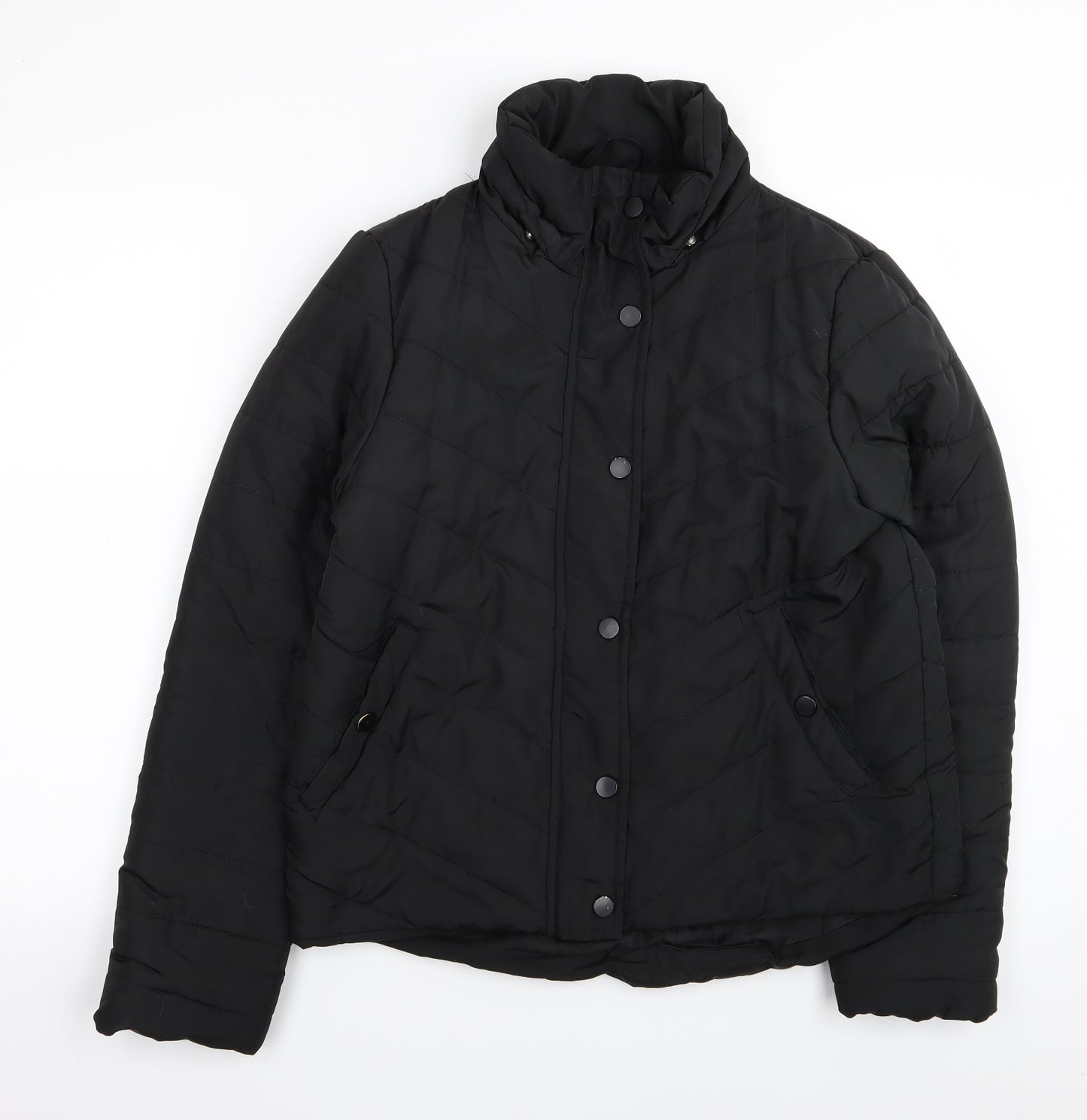 Avenue Womens Black   Jacket Coat Size 12
