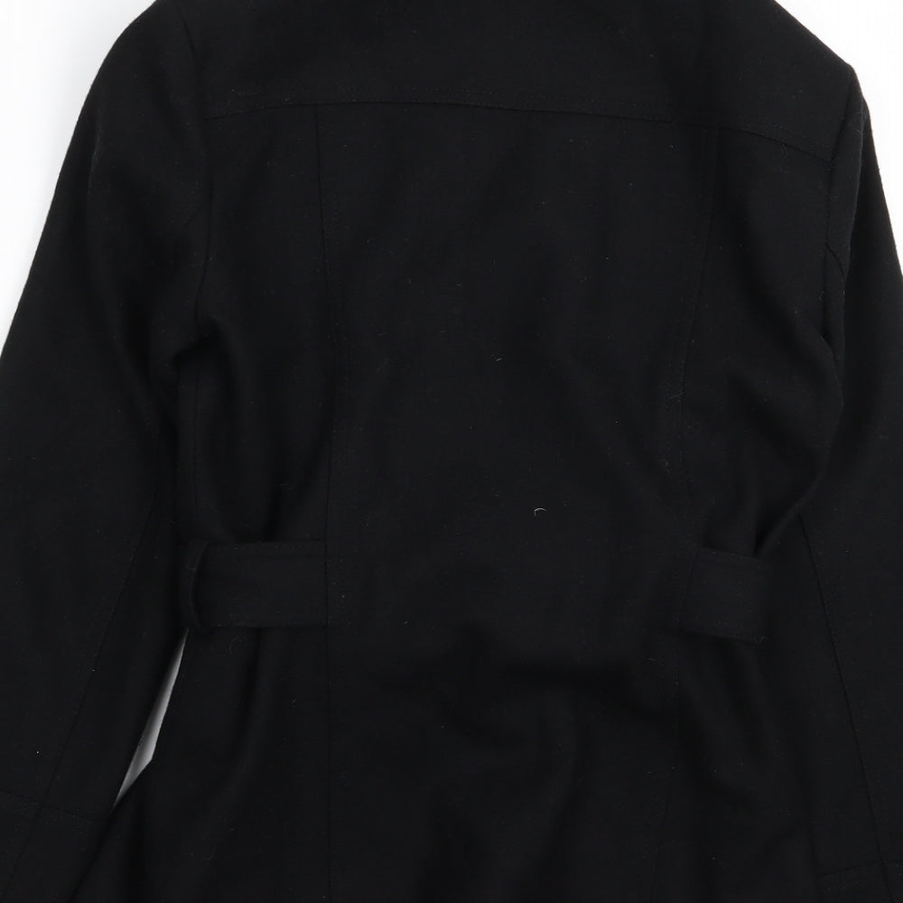 katrin london Womens Black   Overcoat Coat Size 8