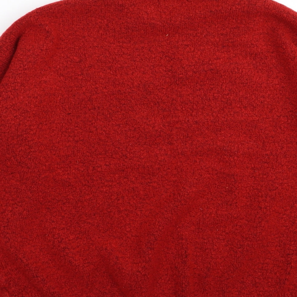 Primark Womens Red   Pullover Jumper Size 10