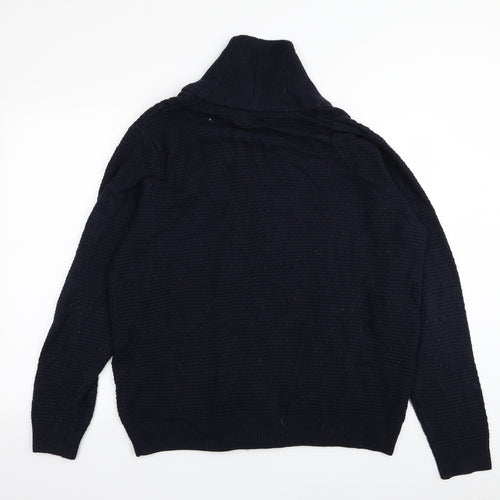 Primark Mens Blue   Cardigan Jumper Size 2XL