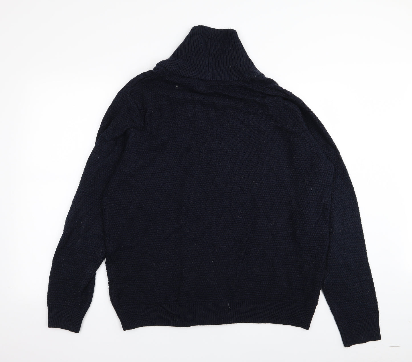 Primark Mens Blue   Cardigan Jumper Size 2XL