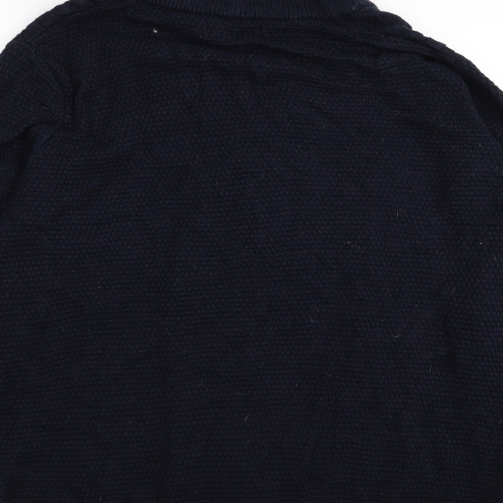 Primark Mens Blue   Cardigan Jumper Size 2XL
