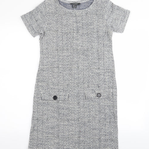 Primark Womens Grey   A-Line  Size 6