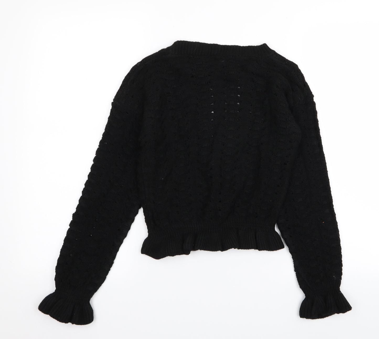 Preworn Womens Black   Pullover Jumper Size M