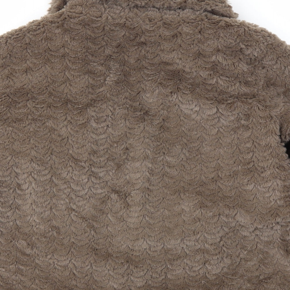 Yumi  Womens Brown   Cardigan Jumper Size 10