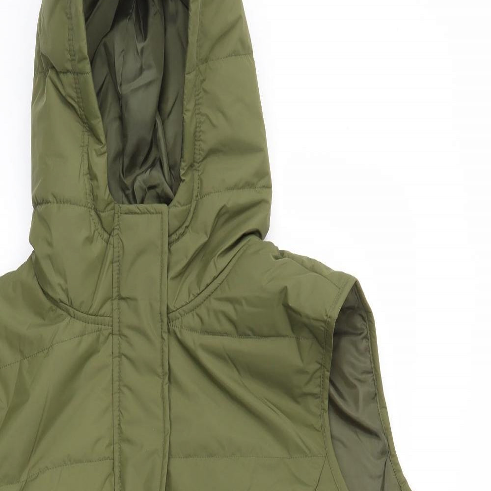 bpc Womens Green   Gilet Coat Size 24