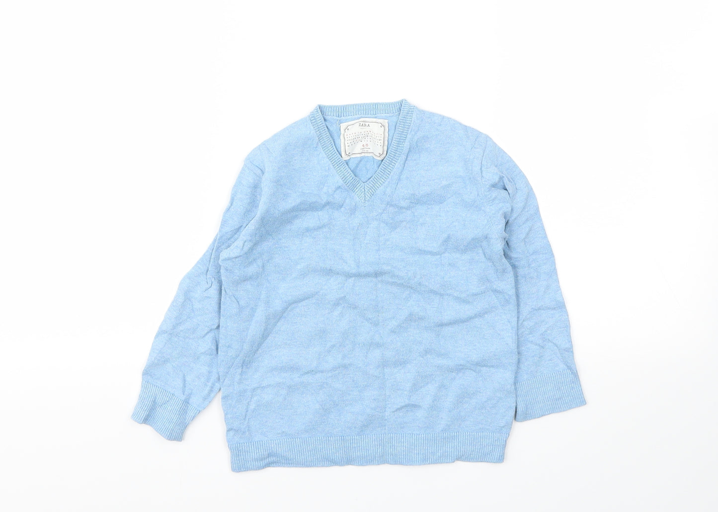 Zara Boys Blue   Pullover Sweatshirt Size 4-5 Years