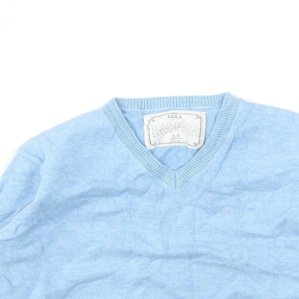 Zara Boys Blue   Pullover Sweatshirt Size 4-5 Years