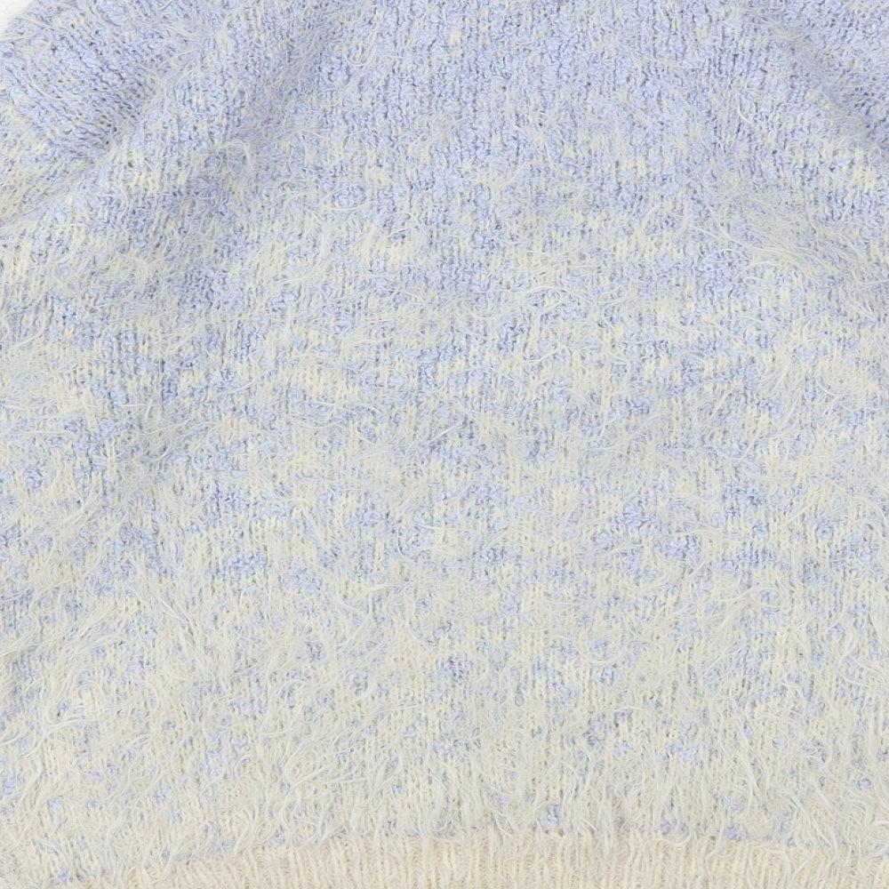 Dorothy Perkins Womens Blue   Pullover Jumper Size 10