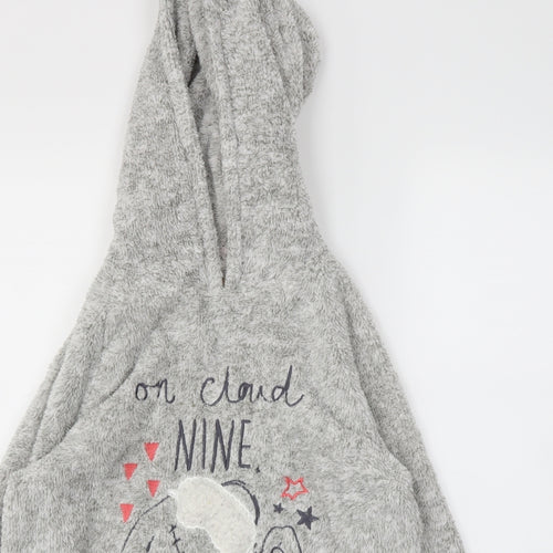 M&S Womens Grey Animal Print  Pullover Jumper Size 8