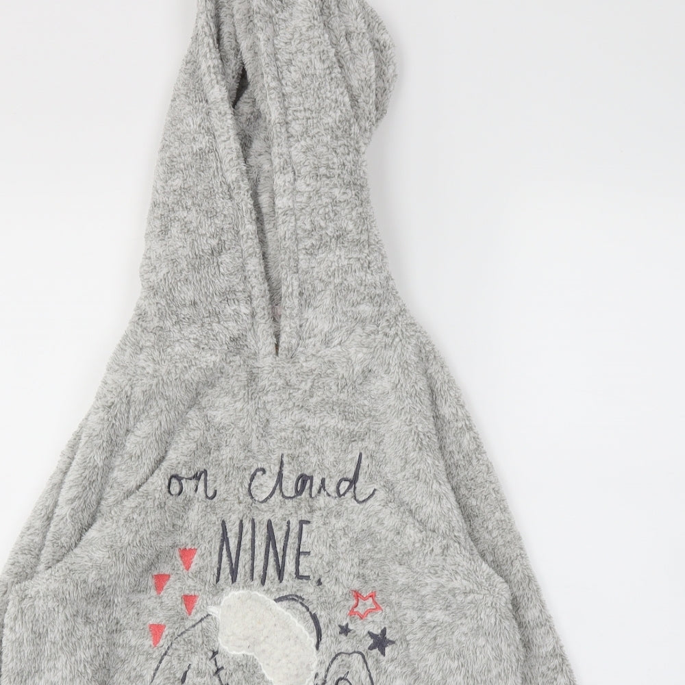 M&S Womens Grey Animal Print  Pullover Jumper Size 8