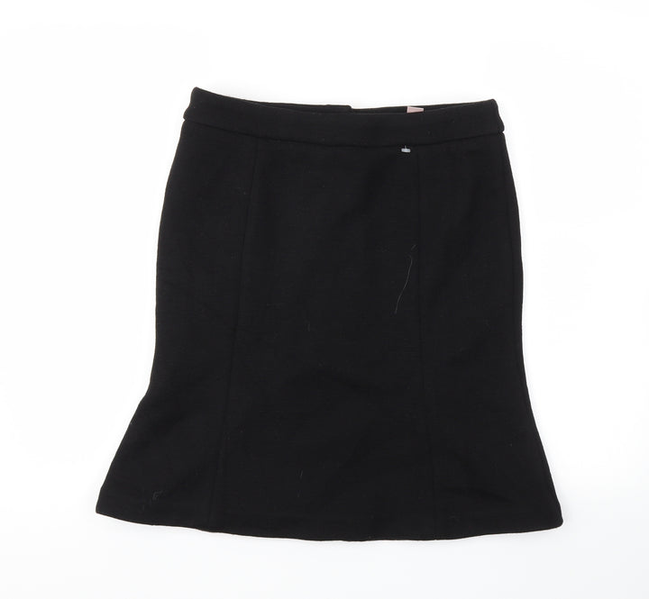H&M Womens Black A-Line Skirt Size 6