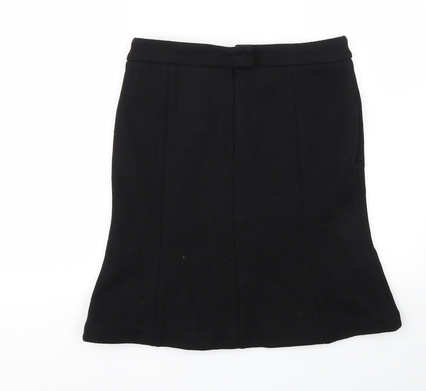 H&M Womens Black   A-Line Skirt Size 6