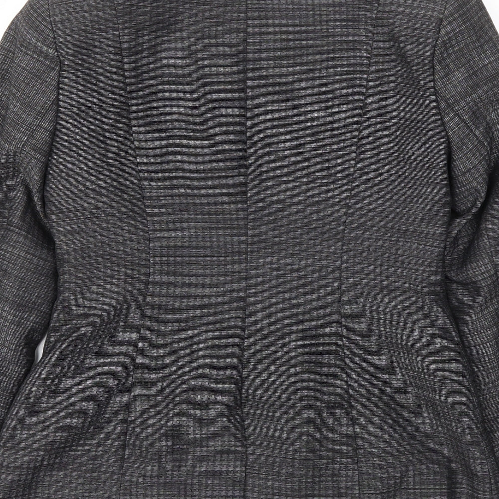 Papaya Womens Grey   Jacket Blazer Size 8