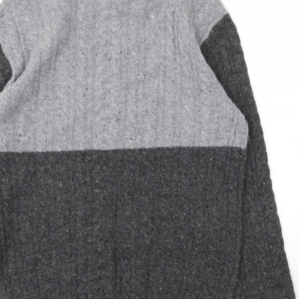 Jack Wills Mens Grey   Pullover Jumper Size L