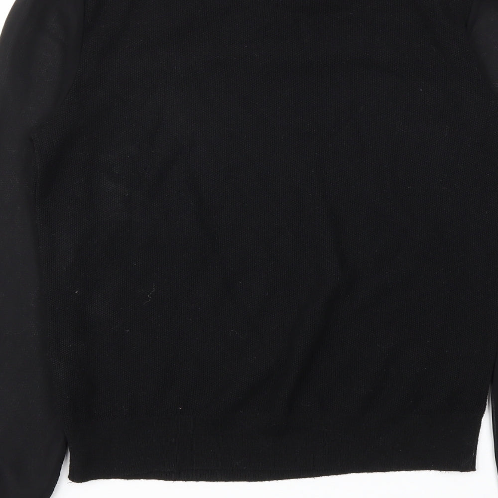 George Womens Black   Basic T-Shirt Size 8