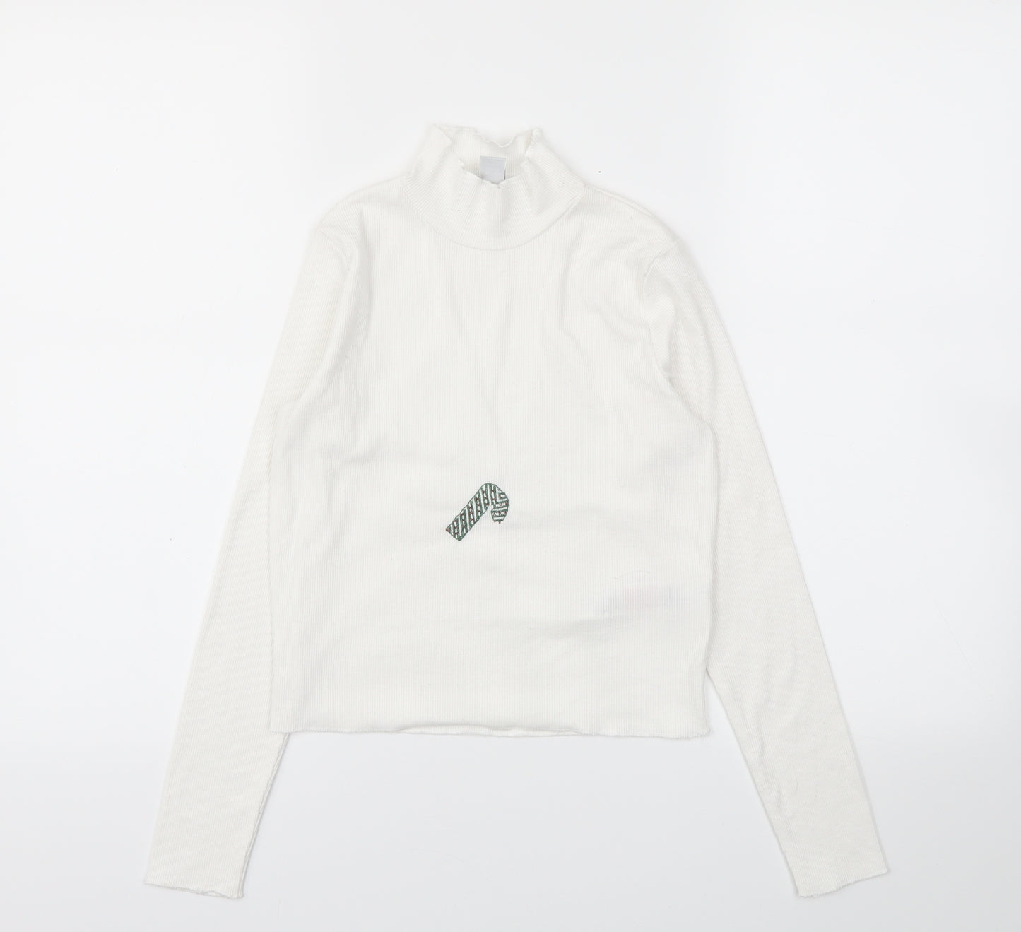 Primark Girls White   Basic T-Shirt Size 10-11 Years