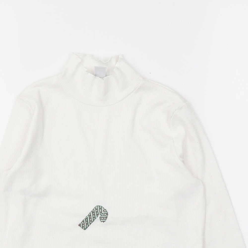 Primark Girls White   Basic T-Shirt Size 10-11 Years