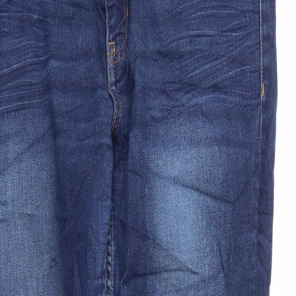 M&S Womens Blue   Skinny Jeans Size 12 L26 in