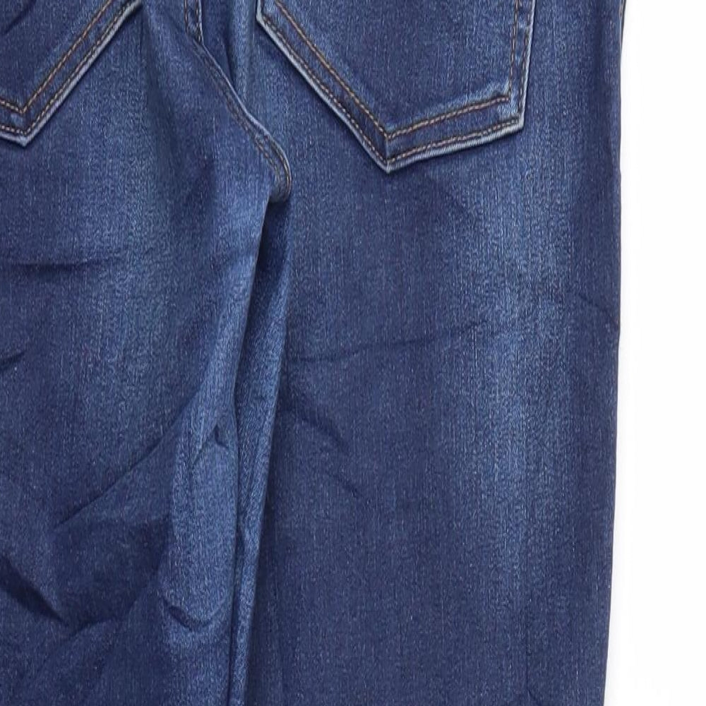 M&S Womens Blue   Skinny Jeans Size 12 L26 in