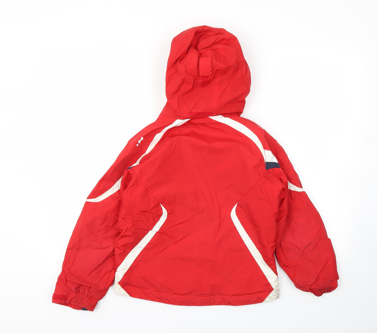 Wedze Boys Red   Basic Coat Coat Size 7-8 Years