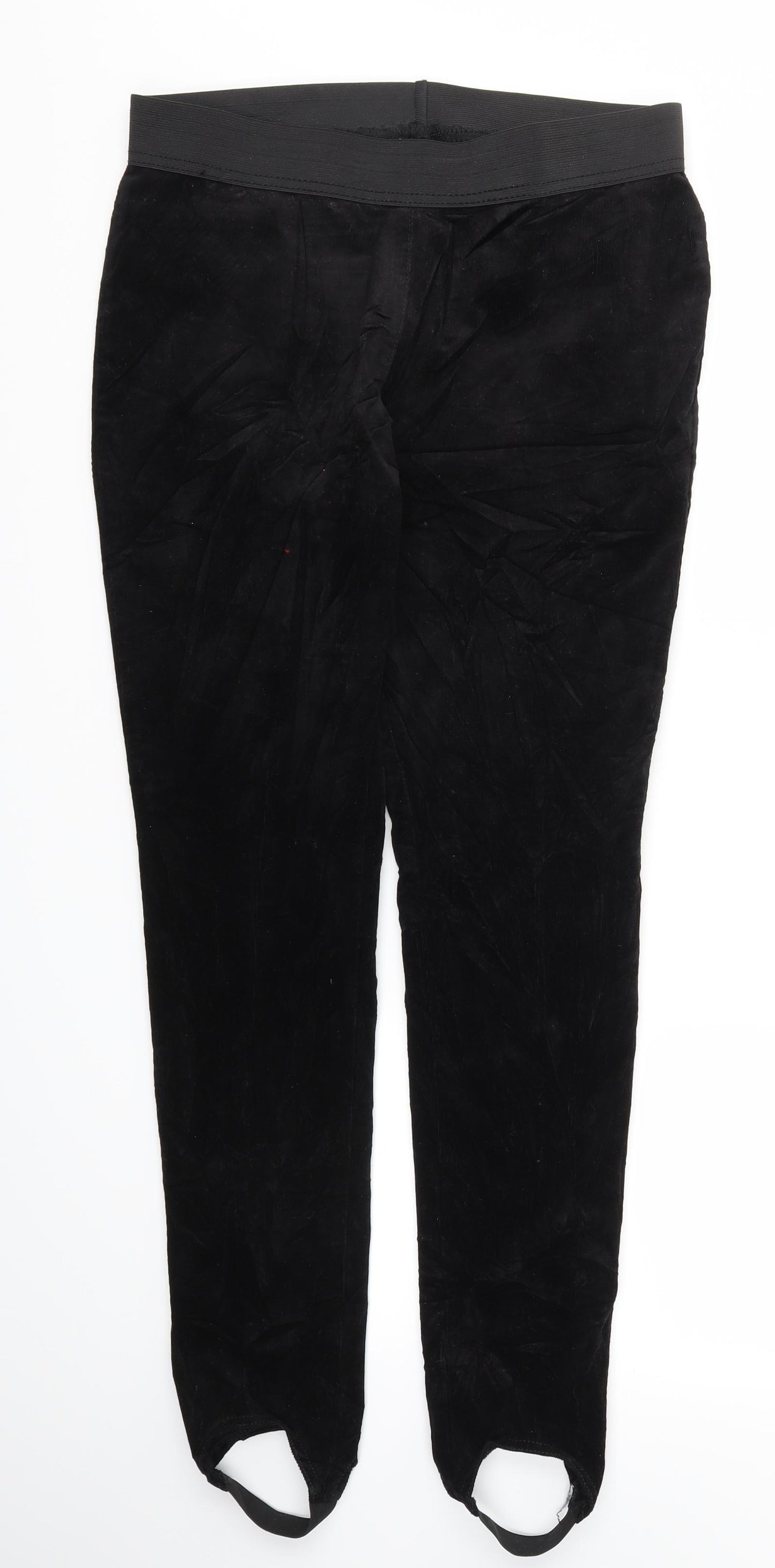 M&S Womens Black   Trousers  Size 14 L30 in