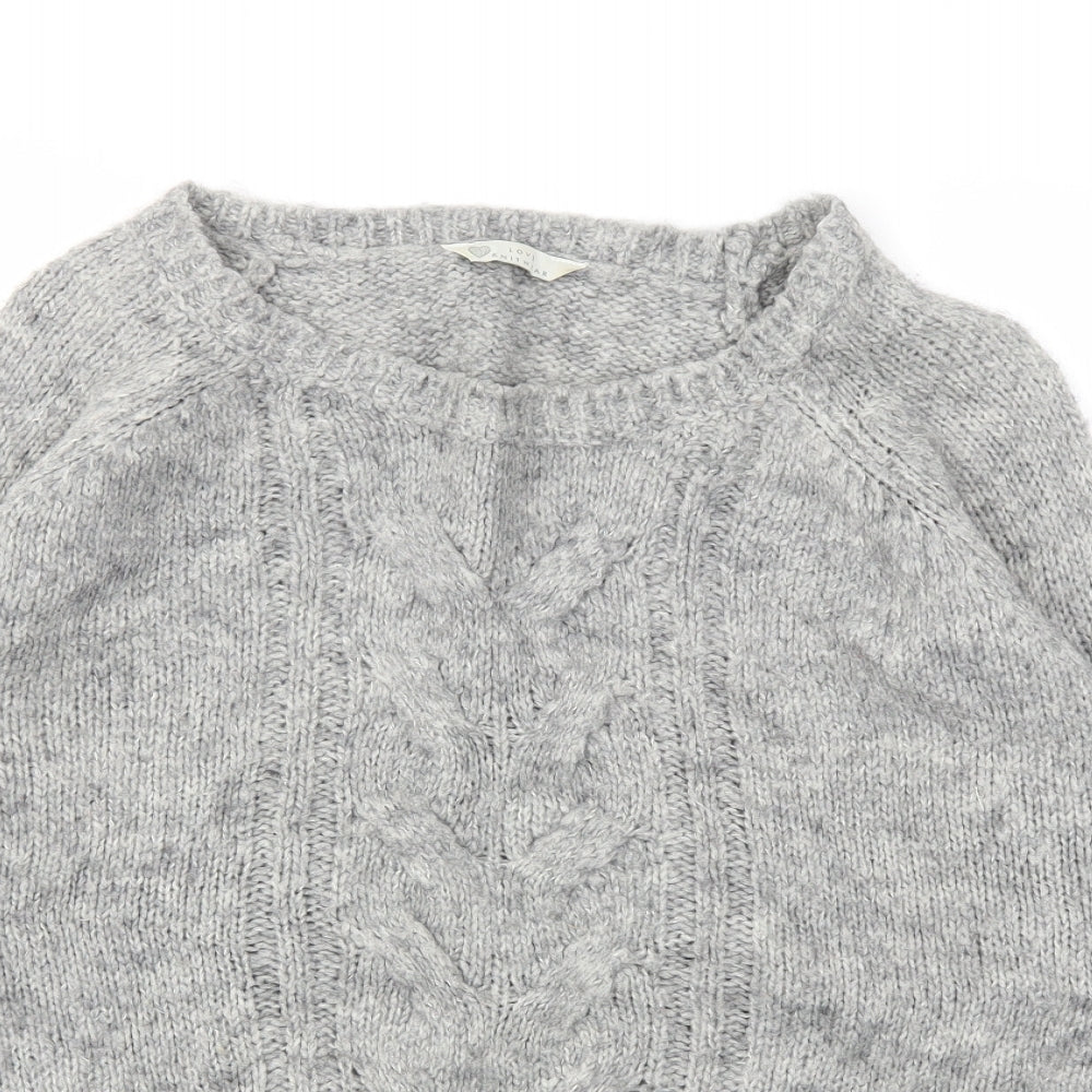 BHS Womens Grey   Pullover Jumper Size 18