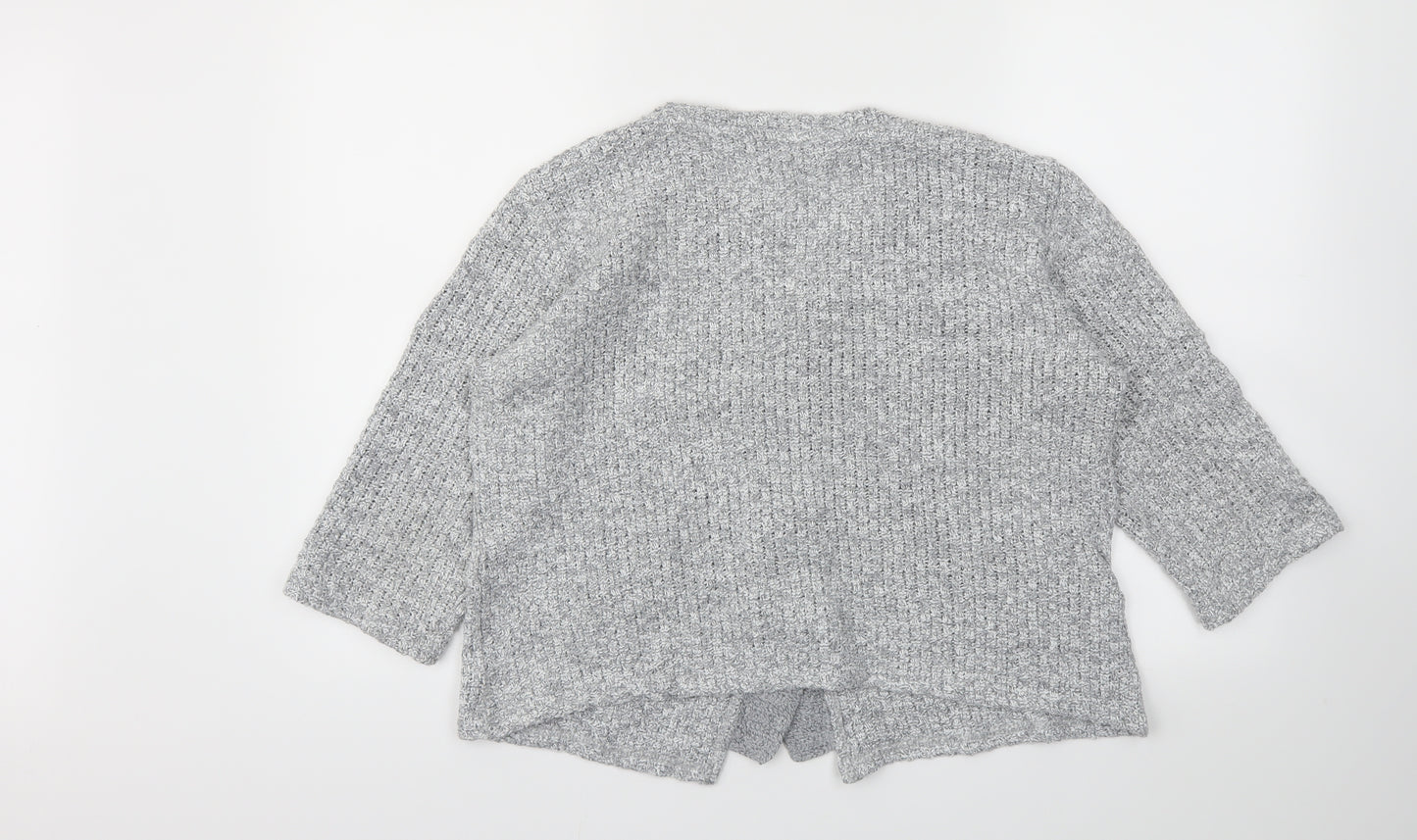 Per Una Womens Grey   Cardigan Jumper Size L