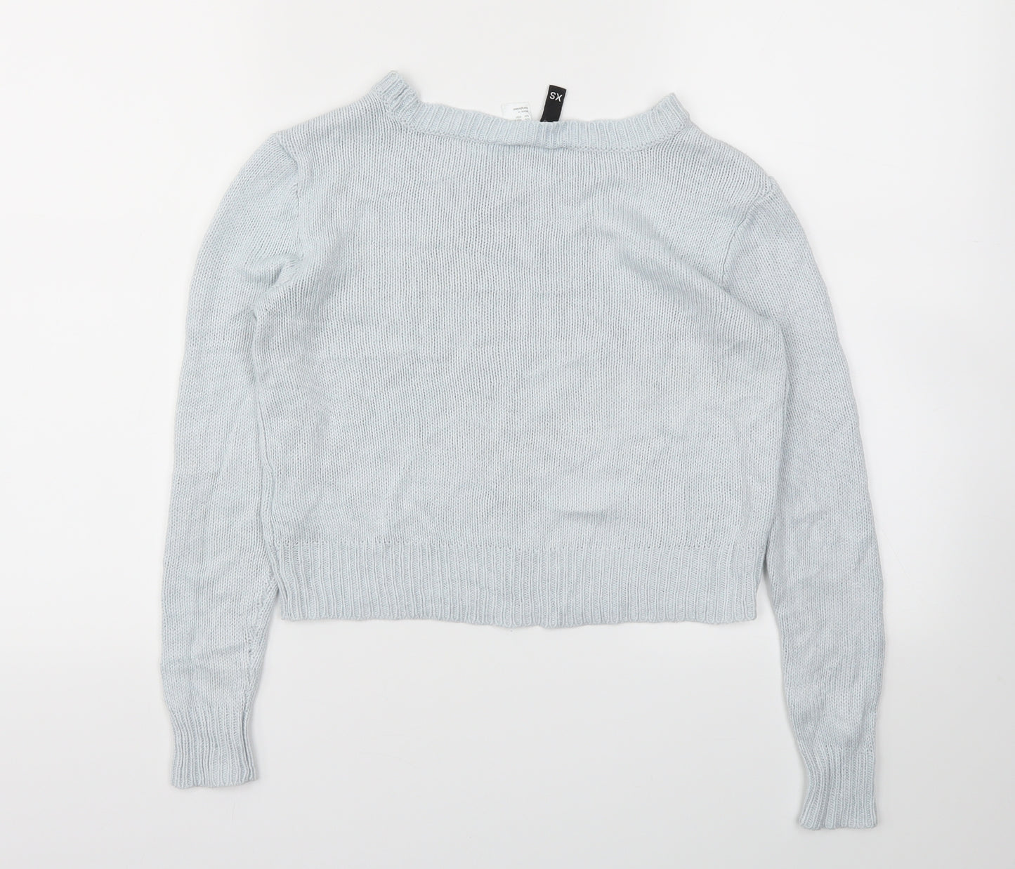 H&M Womens Blue   Basic T-Shirt Size XS