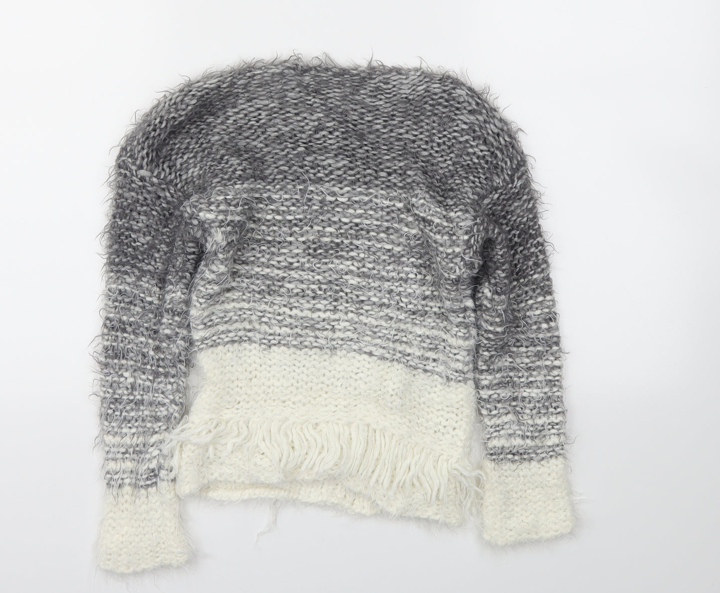 Zara Girls Grey   Pullover Sweatshirt Size 7 Years