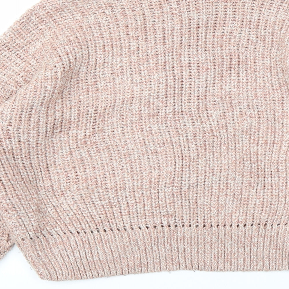 New Look Womens Pink   Pullover Jumper Size S