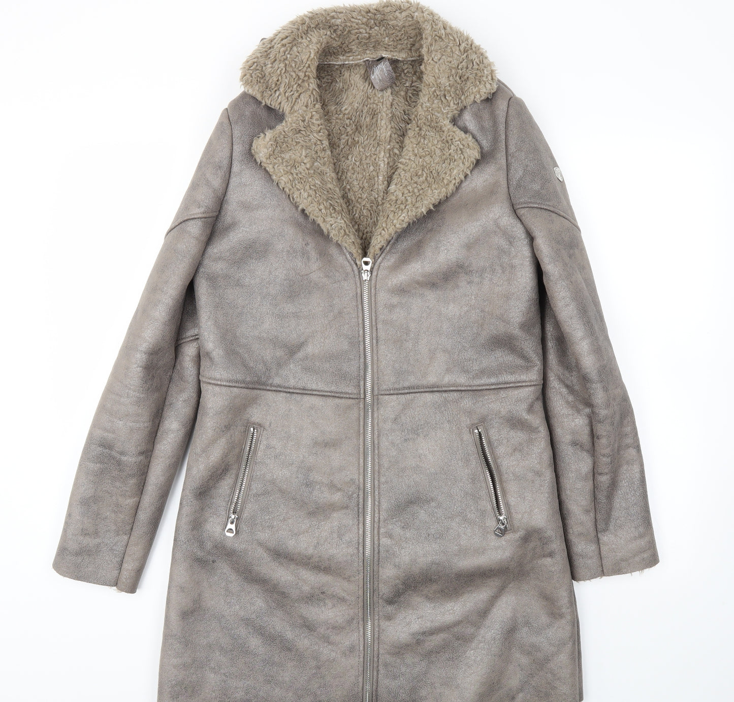 Gipsy Womens Grey   Jacket Coat Size XS