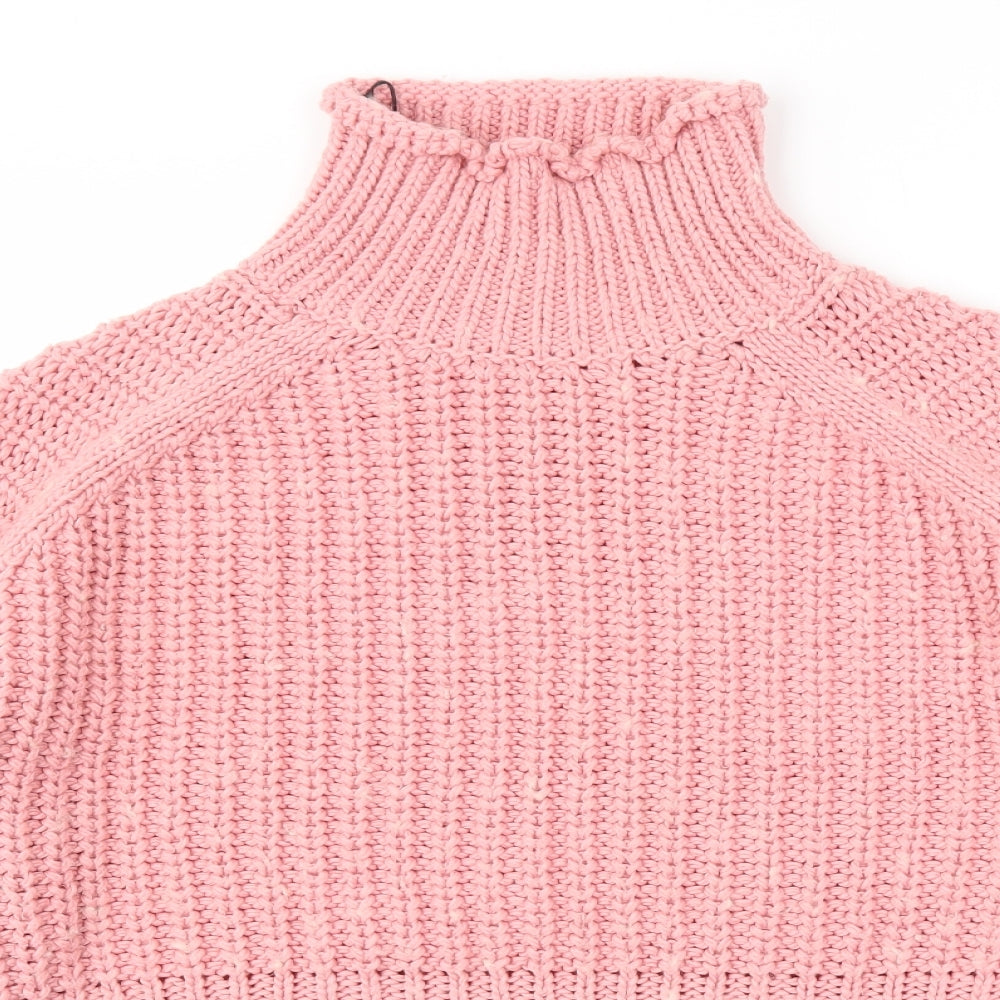 H&M Womens Pink   Pullover Jumper Size M